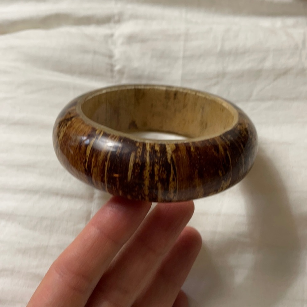 Wooden bangle